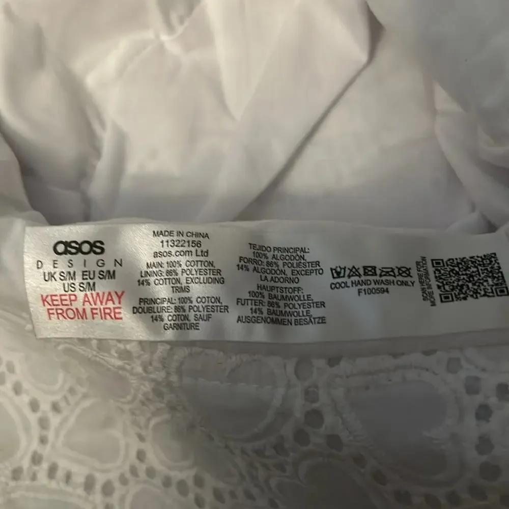 ASOS style broderie